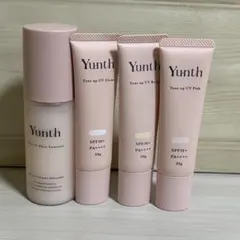 【4点セット】Yunth乳液ホワイトエマルジョン/薬用トーンアップUVクリーム