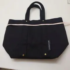 DEAN & DELUCA ブラックトートバッグS