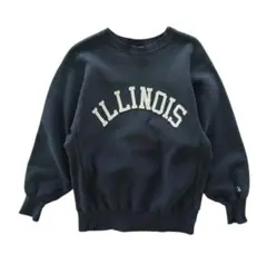 90s USA製 Champion リバースウィーブ 刺繍タグ ボロ ダメージ