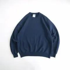 ネイビー スウェット 無地