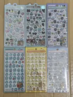【正規品】ボンボンドロップシール　ういっしゅ　チョコミント　サンリオ　6枚セット