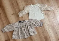 mirror bae & urban cherry トップス 2枚セット
