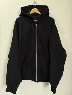 美品 SUPREME Small Box Logo ジップパーカー ブラック L ブランド古着】スモールボックスロゴパーカー Small Box Logo Zip Up