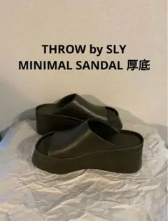 THROW by SLY MINIMAL SANDAL 厚底のサムネイル