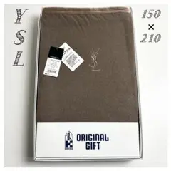 未使用✳︎YSL(イヴサンローラン)タスマニアウール毛布/寝具/150×210