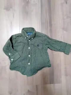 Ralph Lauren ラルフ・ローレン　チェック柄シャツ 80サイズ　長袖