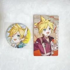 プロセカ 鏡音レン ビーズログ セカライ 缶バッジ エピカ