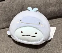 すみっコぐらし 梅雨ぬいぐるみ 受注限定 とかげ本物 葉の傘 てのり