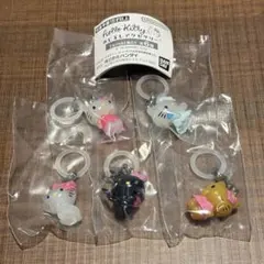 新品【ハローキティ】めじるしアクセサリー セミコンプリート（5種）セット
