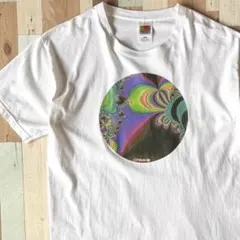 【激レア!!】90s 00s CITIBANK フラクタル プリントTシャツ L