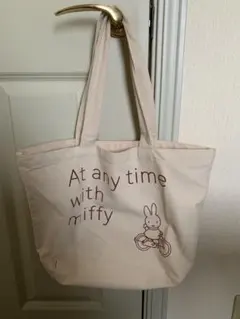 ミッフィー トートバッグ ベージュ