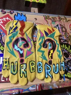 FROM HELL スカルデザイン グローブ ハンドペイント ワンオフ サイズM 