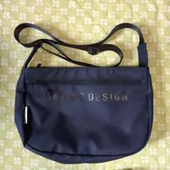 BEAMS DESIGN ショルダーバッグ ネイビー