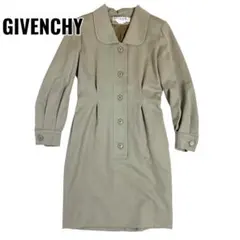 GIVENCHY ジバンシィ コートワンピース 長袖 グリーン フランス製 Mのサムネイル