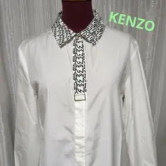 KENZO☆ホワイト長袖シャツのサムネイル