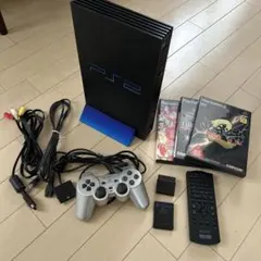 【訳あり】動作確認済みプレイステーション2 専用リモコン、ソフト付き