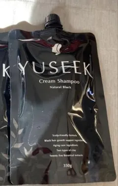YUSEEK Cream Shampoo Natural Black 350g - メルカリ