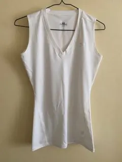UNDER ARMOUR ノースリーブシャツ ホワイト MD