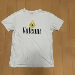【古着】Volcom 半袖Tシャツ ホワイト ロゴプリントのサムネイル