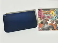 【動作品・ソフト付き】 new ニンテンドー 3DS LL 本体 ネイビー