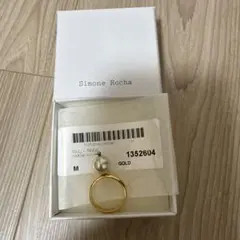 Simone Rocha デイジーパールカラー ネックレス オフホワイト 正規品 