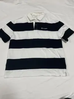 ⚠️最終値下げ！　半袖　Tシャツ　コンバース　襟付き　ボーダー　シャツ