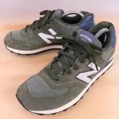 New Balance574オリーブスニーカーUS8.5/26.5cm a291