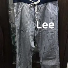 ストライプ イージーパンツ ドローストリング