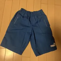 PUMA 青 ハーフパンツ 130