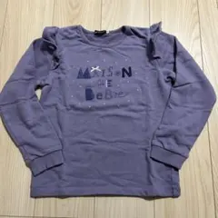 BeBe 紫色 トレーナー 140