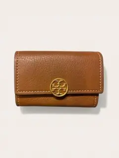 トリーバーチ　三つ折り財布　ブラウン