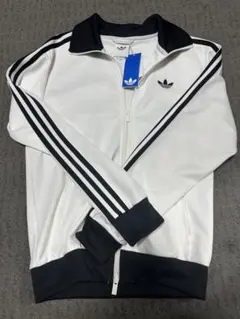 adidas ジップアップジャケット ホワイト/ブラックMサイズのサムネイル