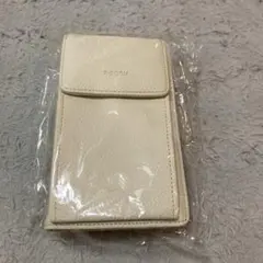 新品　R・BOOM ショルダーバッグ スマホショルダーバック 財布　アイボリー