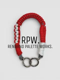 【133】パラコード スマホストラップ ハンドストラップ レッド 推し活