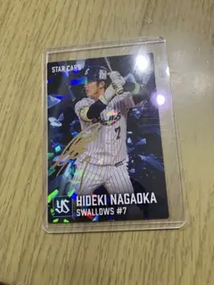 プロ野球チップス2026第二弾 長岡秀樹（ヤクルト）金サインスターカード