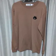 ネネットにゃー 長袖Tシャツ ブラウン　サイズ2のサムネイル