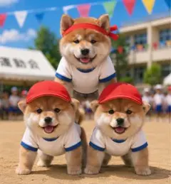 【956】秋田犬 ステッカーシール・缶バッジ・キーホルダー