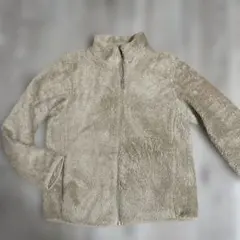 【UNIQLO】ユニクロ ベージュ フリースジャケット