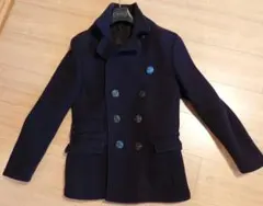 未使用級美品✨　BOGLIOLI ボリオリ　44 ピーコート　チェスター　ウール BOGLIOLI（ボリオリ）ウールナイロンカシミアダイアゴナルソフト