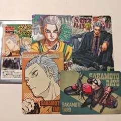 SAKAMOTO DAYS 坂本太郎 マグネットステッカー セット 4点