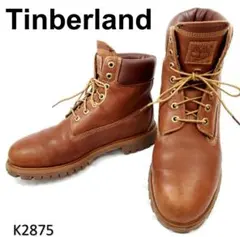 ティンバーランド　美品　6インチブーツ　US10　オールレザー　本革