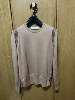 キャメル ニット