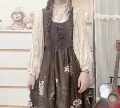 ひざ丈ワンピース