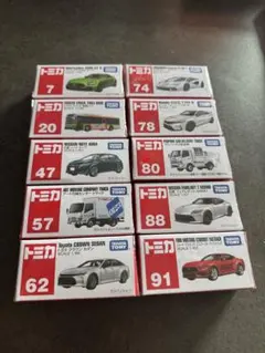 トミカ　ミニカー78台　まとめ売りセット トミカまとめ売り12台 - メルカリ