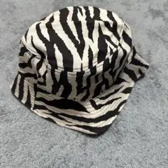 ゼブラ柄 バケットハット one way