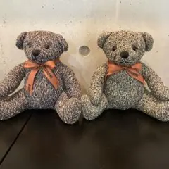 MISSONI クマ型ぬいぐるみ マルチカラー　2個セット
