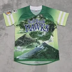 福岡ソフトバンクホークス　ユニフォーム　L　グリーン　緑　プロ野球