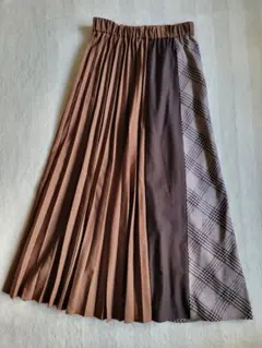 soeur7 異素材mix ロングスカート M