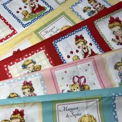 マーガレットソフィー　綿生地　パネル　廃版レア