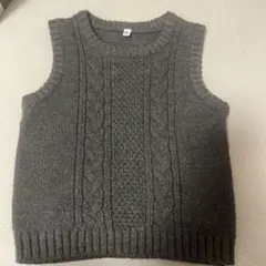 グレーニットベスト95㎝